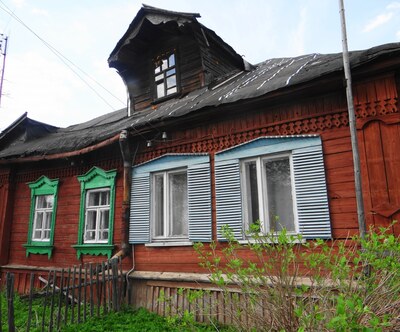 Деревянные дома в Насоново (по Рогачевскому шоссе)