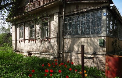 Деревянные дома в Насоново (по Рогачевскому шоссе)