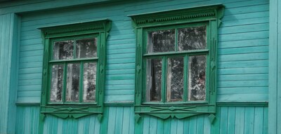 Деревянные дома в Насоново (по Рогачевскому шоссе)