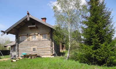 Деревянное зодчество деревни Нестерцево (ферма)