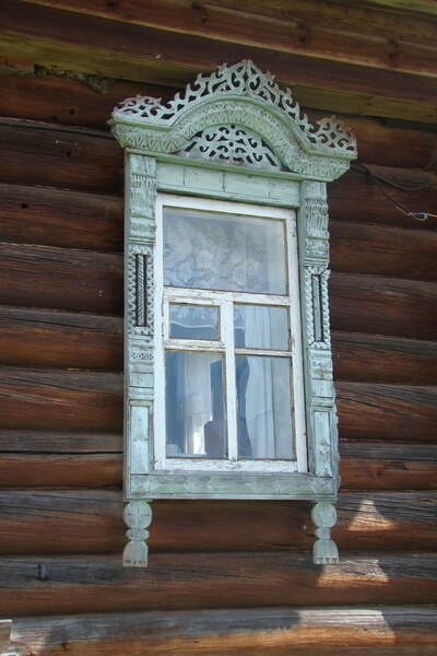 Наличники в Сольбе Переславского района