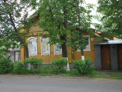 Наличники и деревянные дома Суздаля