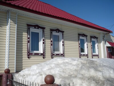 Златоустовский кружевной наличник