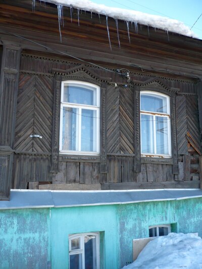 Златоустовский кружевной наличник