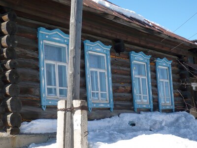 Златоустовский кружевной наличник