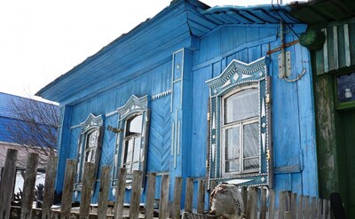 Златоустовский кружевной наличник