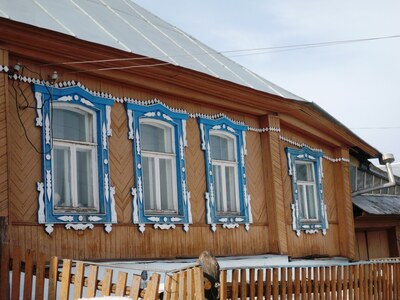 Златоустовский кружевной наличник