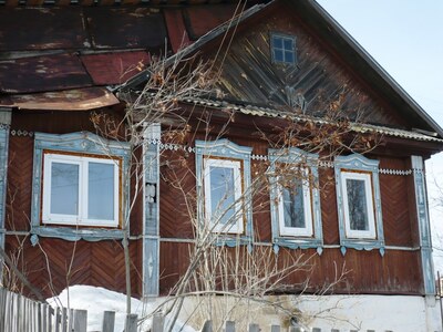 Златоустовский кружевной наличник