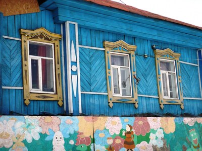 Златоустовский кружевной наличник