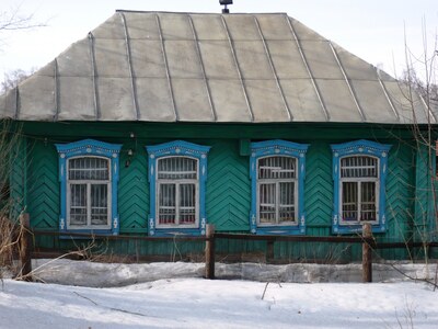 Златоустовский кружевной наличник