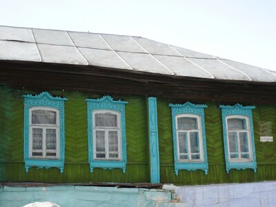 Златоустовский кружевной наличник