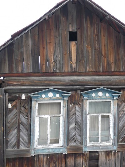 Златоустовский кружевной наличник