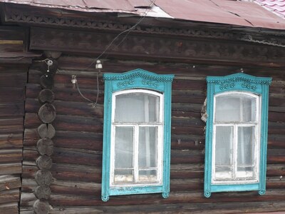 Златоустовский кружевной наличник