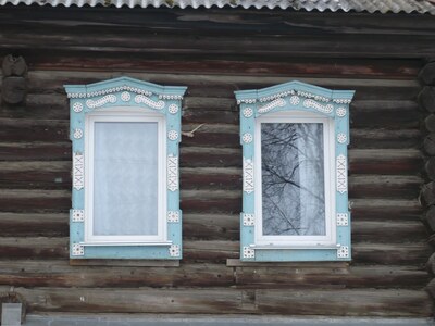 Златоустовский кружевной наличник