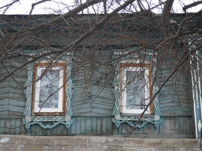 Златоустовский кружевной наличник