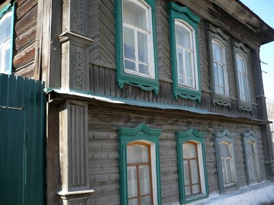 Златоустовский кружевной наличник