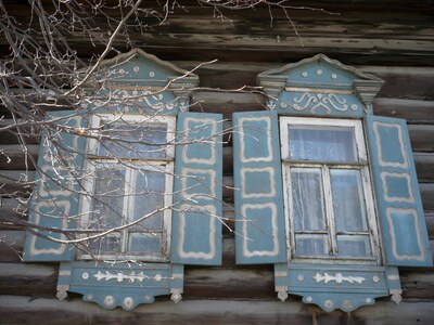 Златоустовский кружевной наличник