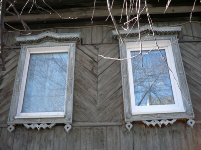 Златоустовский кружевной наличник