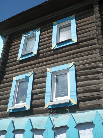 Златоустовский кружевной наличник