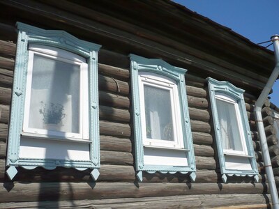 Златоустовский кружевной наличник