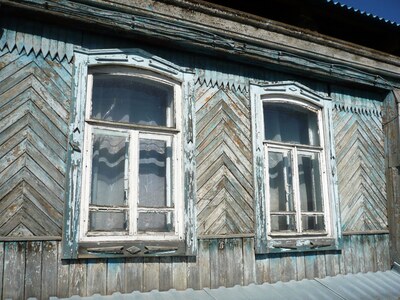 Златоустовский кружевной наличник