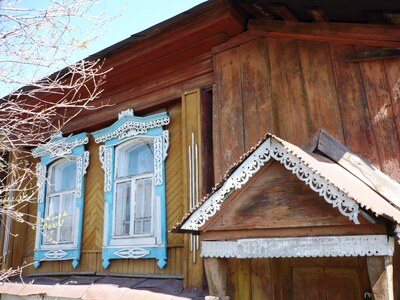 Златоустовский кружевной наличник