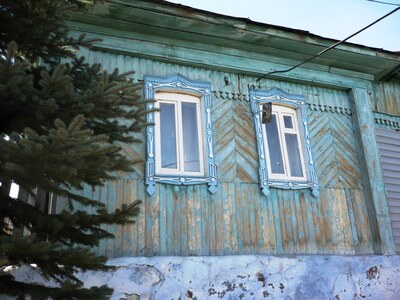 Златоустовский кружевной наличник