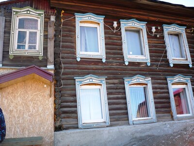 Златоустовский кружевной наличник