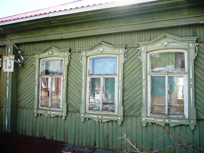 Златоустовский кружевной наличник