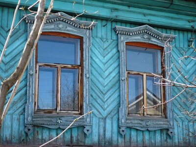 Златоустовский кружевной наличник