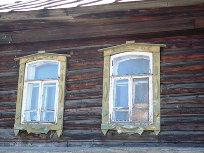 Златоустовский кружевной наличник