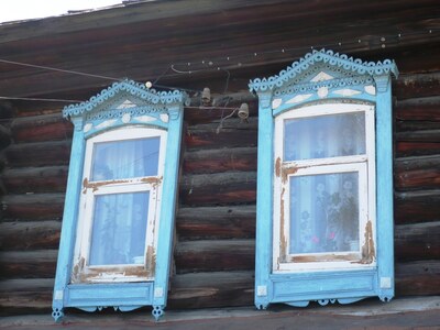 Златоустовский кружевной наличник