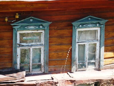 Златоустовский кружевной наличник