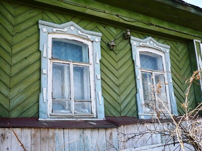 Златоустовский кружевной наличник