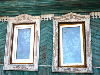 Златоустовский кружевной наличник