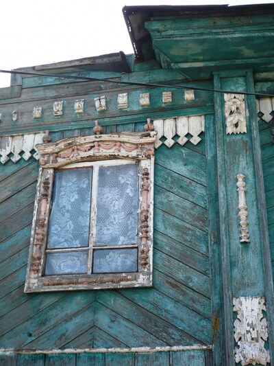 Златоустовский кружевной наличник