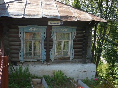 Златоустовский кружевной наличник