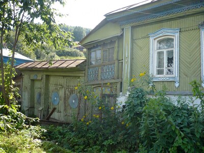 Златоустовский кружевной наличник