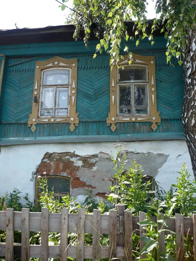 Златоустовский кружевной наличник