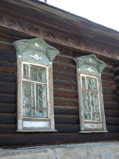 Златоустовский кружевной наличник