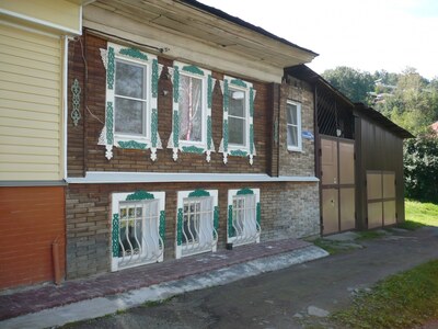 Златоустовский кружевной наличник