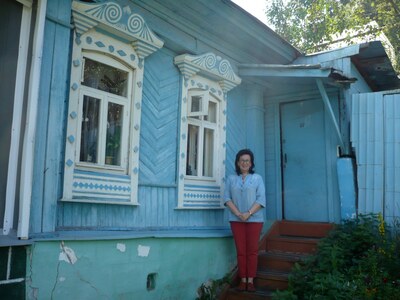 Златоустовский кружевной наличник