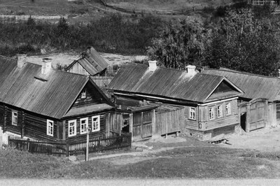 Южная часть г. Плёса.[1910г].