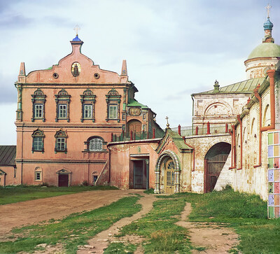 Бывший дворец великих князей, ныне архиерейский дом. [Рязань.] [1912 год]