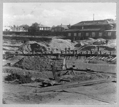 Старательские работы около Березовского [завода]. [1909 г.]