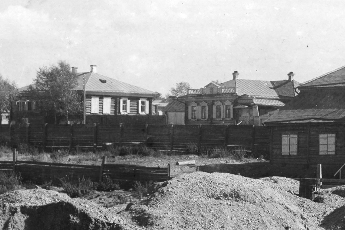 Старательские работы около Березовского [завода]. [1909 г.] Фрагмент