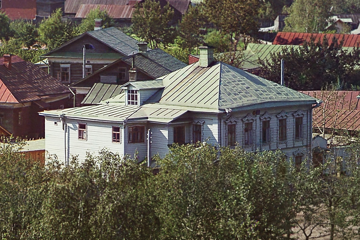 Общий вид Ростова с колокольни Всесвятской церкви. [1911 год]