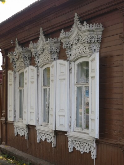 Резные наличники Злынки