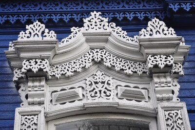 Детали злынковской резьбы