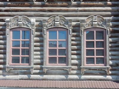 Наличники Западной Сибири